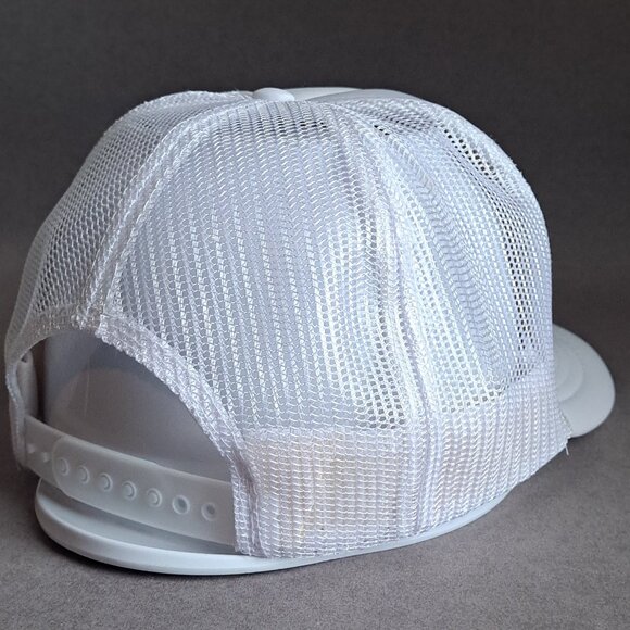 VINTAGE Carmel Sea Otter Patch USED Hat (White, Snapback, California) - Picture 5 of 8